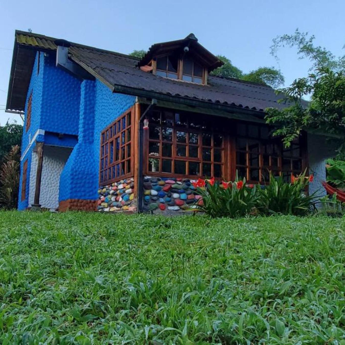 El Colibri Azul Villa Quito Bagian luar foto